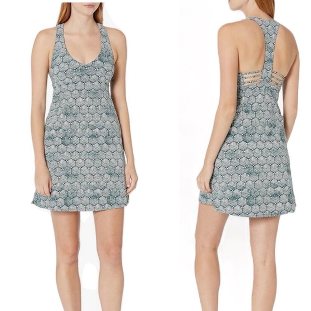 Carve Designs Nwt La Jolla Active Dress Recycled Poly Shelf Bra Racerback Small